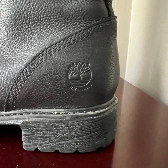 EUC Timberland Stoddard Waterproof Tall Biker Boots Women's A128L - Picture 5 of 8